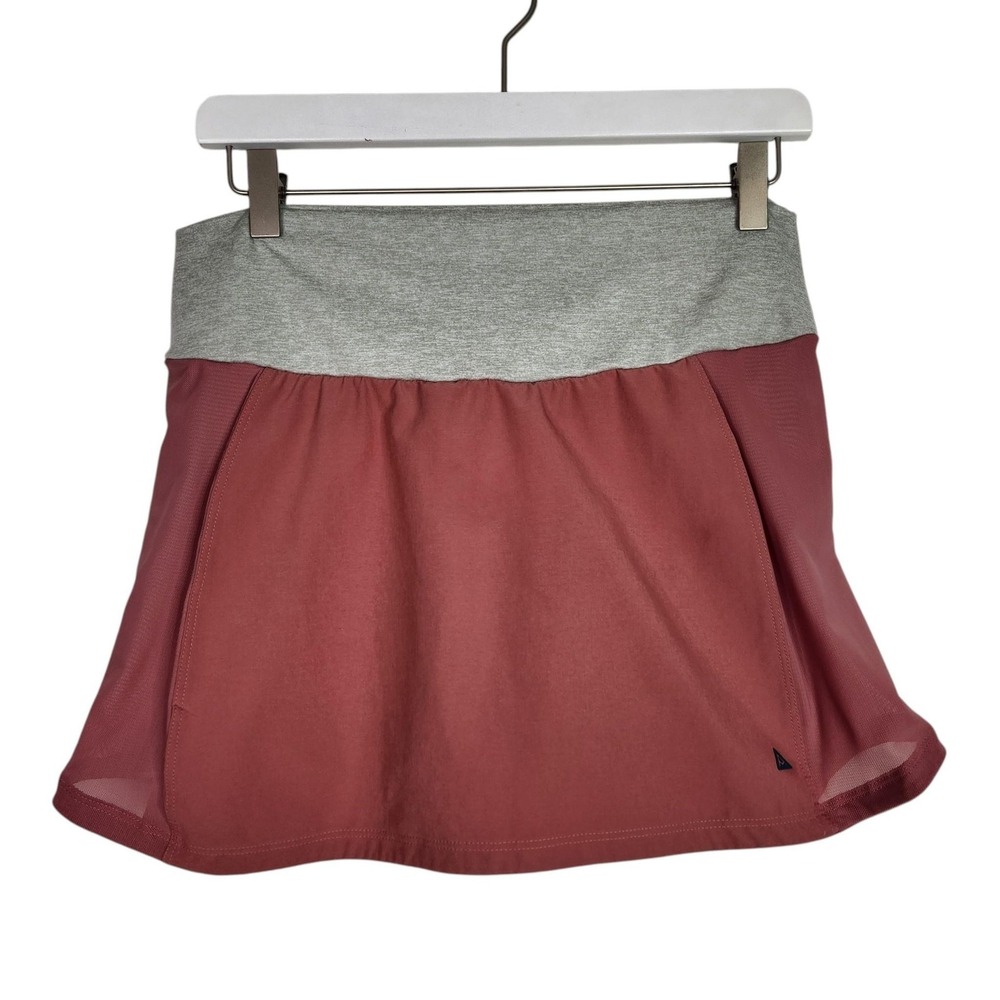 ANOOK ATHLETICS Birdie Skort Womens M 8-10‎ Pink Maternity Mesh Lined Tennis